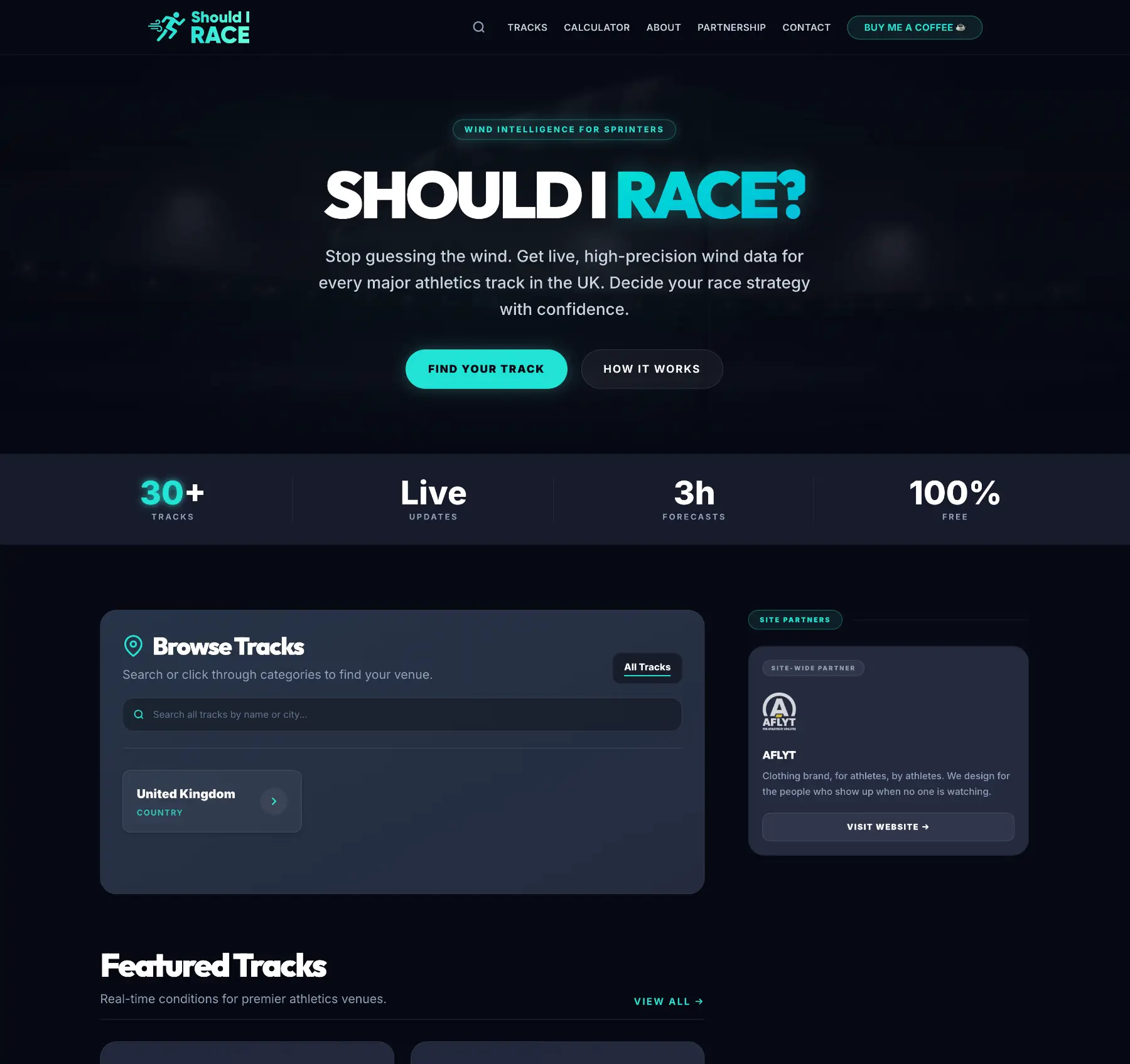Should I Race Website