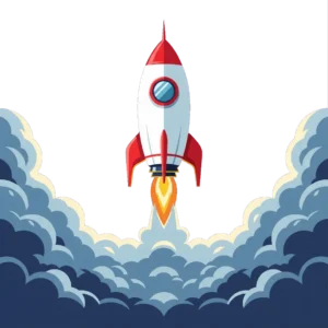 Rocket Simulating Website Growth
