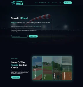 Should I race website built in WordPress