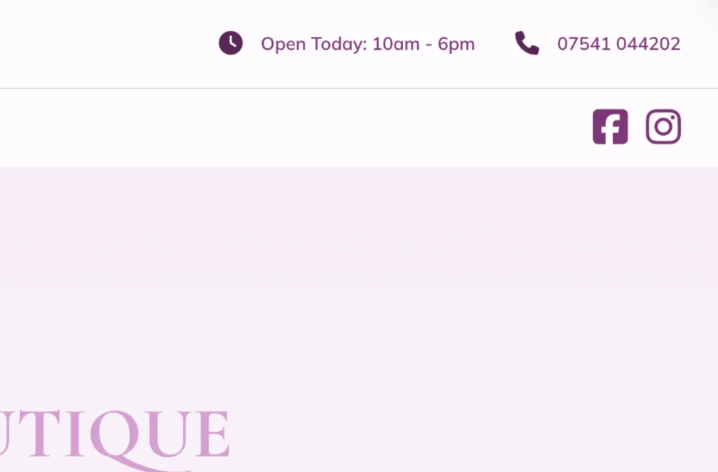 Show todays opening time on wordpress